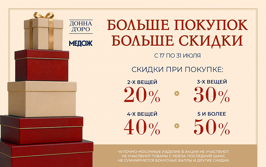 Больше покупок - Больше скидки!